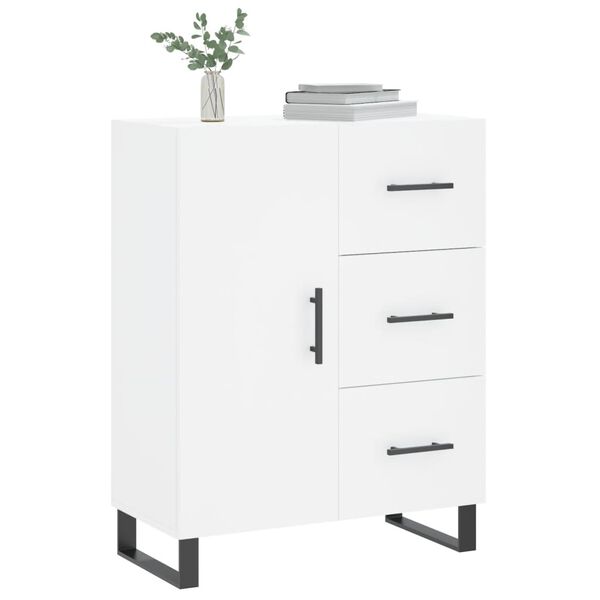 vidaXL Sideboard Wei&szlig; 69,5x34x90 cm Holzwerkstoff