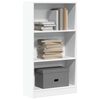 vidaXL B&uuml;cherregal Wei&szlig; 60x24x109 cm Holzwerkstoff