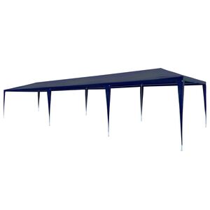 vidaXL Partyzelt 3x9 m PE Blau