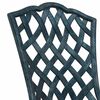 vidaXL Garten Bistro Set 3 pcs Grün Aluminium
