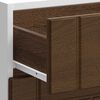 vidaXL K&uuml;chen-Unterschrank Lucca Braun Eichen-Optik Holzwerkstoff