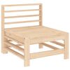 vidaXL 7-tlg. Garten-Lounge-Set Massivholz Kiefer