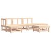 vidaXL 6-tlg. Garten-Lounge-Set Massivholz Kiefer