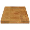 vidaXL Tischplatte 70x40x2,5 cm Rechteckig Massivholz Mango