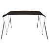 vidaXL 3-Bow Bimini-Top Schwarz 183x196x137 cm
