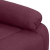 vidaXL Massagesessel mit Aufstehhilfe Lila Stoff