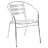 vidaXL 5-tlg. Garten-Essgruppe Aluminium Silbern