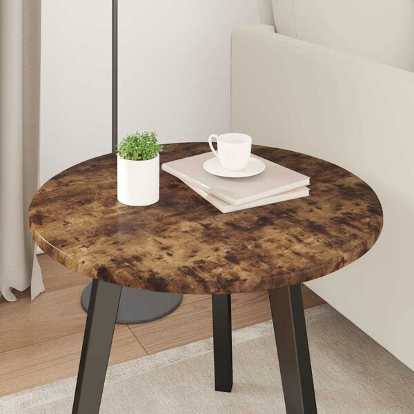 vidaXL Tischplatte R&auml;uchereiche 50 x 50 x 1,5 cm Holzwerkstoff