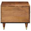 vidaXL Couchtisch 80x50x40 cm Massivholz Mango