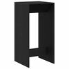 vidaXL Bartisch Schwarz Eichen-Optik 51 x 50 x 103,5 cm Holzwerkstoff
