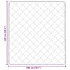 vidaXL Winterbettdecke Gepolstert Anthrazit 200 x 240 cm