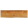 vidaXL Tischplatte mit Baumkante 100x20x3,8 cm Massivholz Mango