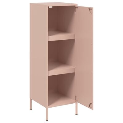 vidaXL Highboard Rosa 36x39x113 cm Stahl