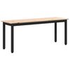 vidaXL Bank Natur 110 x 35 x 45 cm Massives Kiefernholz