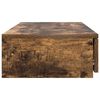vidaXL Bettschubladen Ger&auml;ucherte Eiche 75 x 36,5 x 16.5 cm