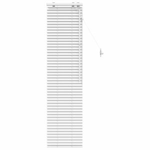 vidaXL Venezianische Jalousie Wei&szlig; 50 x 160 cm 35 mm