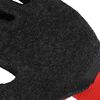 vidaXL Arbeitshandschuhe 24 pcs Rot und Schwarz 8 / m Latexbeschichtung