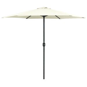 vidaXL Sonnenschirm mit Aluminium-Mast 270x246 cm Sandwei&szlig;