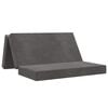 vidaXL Klappsofa Bett 120 x 67 x 45 cm Dunkelgrau