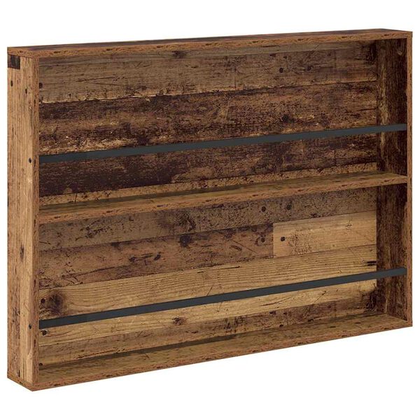 vidaXL Magazinregal 2 pcs Altholz 100 x 12 x 70 cm Holzwerkstoff