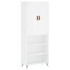vidaXL Highboard Wei&szlig; 69,5x34x180 cm Holzwerkstoff