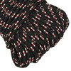 vidaXL Bootsseil Schwarz 3 mm 100 m Polypropylen