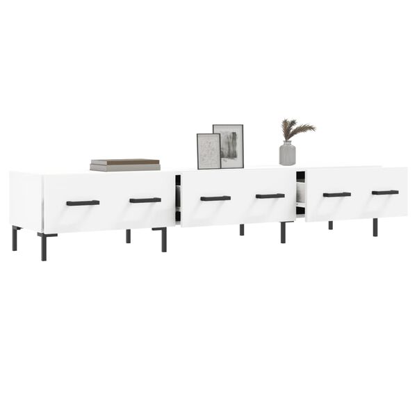 vidaXL TV-Schrank Wei&szlig; 150x36x30 cm Holzwerkstoff