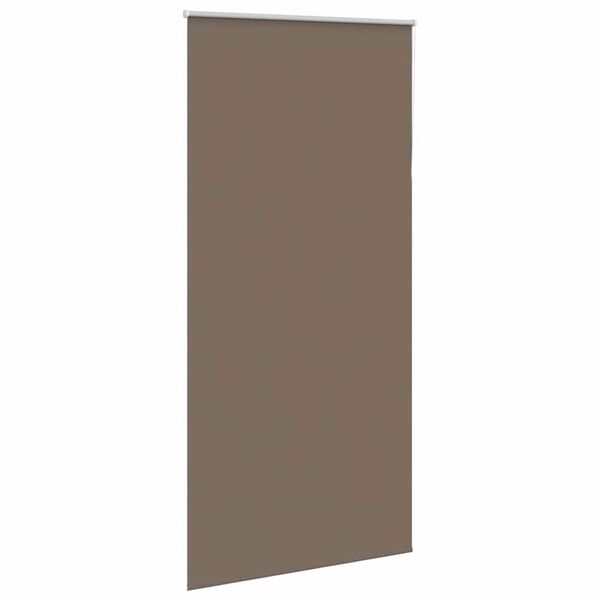 vidaXL Verdunkelungsrollo Kaffeebraun 100x230 cm Stoffbreite 95,7cm