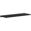 vidaXL Fensterbank Anthrazit mit Holzmaserung 100 x 30 x 4,5 cm PVC