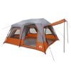 vidaXL Sofort Zelt 8 Personen Grau und Orange