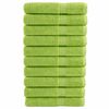 vidaXL Premium-Handt&uuml;cher SOLUND 10 Stk. Apfelgr&uuml;n 100x200 cm 600 g/m&sup2;