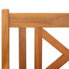 vidaXL Gartenbank Braun 110 x 56 x 90 cm Massivholz Akazie