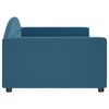 vidaXL Tagesbett Blau 100x200 cm Samt