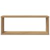 vidaXL Wandregale 4 Stk. Artisan-Eiche 60x15x23 cm Holzwerkstoff
