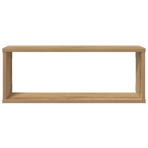 vidaXL Wandregale 4 Stk. Artisan-Eiche 60x15x23 cm Holzwerkstoff