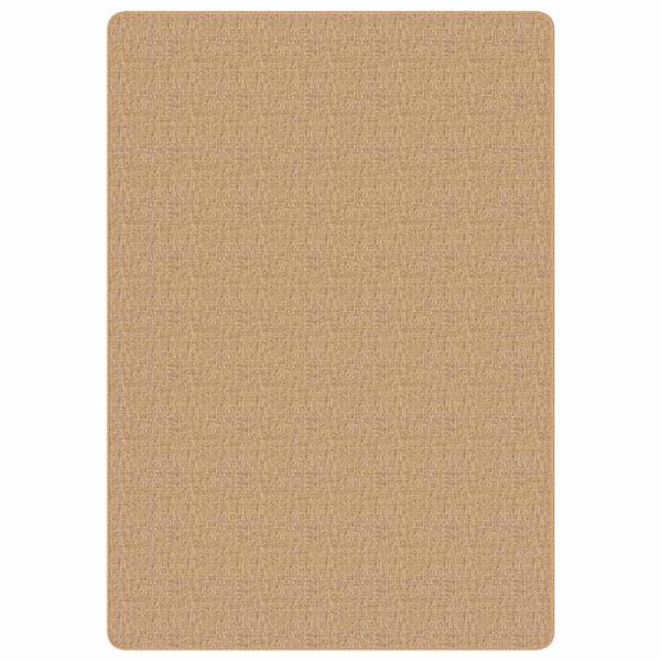 vidaXL Teppich Jute mit Latexr&uuml;cken 140x200 cm Natur