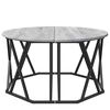 vidaXL Couchtisch Graues Sonoma 80 x 80 x 42 cm