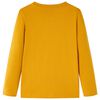 Kinder-Langarmshirt Ocker 92