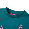Kinder-Sweatshirt Dunkelgr&uuml;n 104