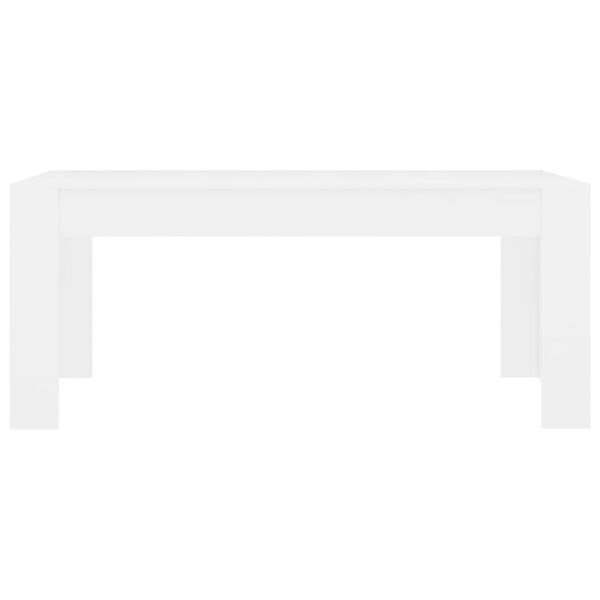 vidaXL Esstisch Wei&szlig; 180x90x76 cm Holzwerkstoff