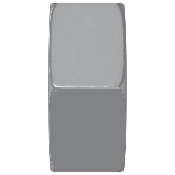 vidaXL Sechskantmutter Uni 2 pcs Silber M6 Eisen
