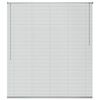 vidaXL Fensterjalousien Aluminium 100x160 cm Silber