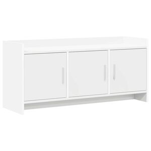 vidaXL TV-Schr&auml;nk 102 x 33 x 47 cm Wei&szlig; Holzwerkstoff