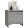 vidaXL Nachttisch Grau Sonoma 45x34x44,5 cm Holzwerkstoff