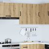 vidaXL K&uuml;chen-H&auml;ngeschrank Porto Artisan-Eiche Holzwerkstoff