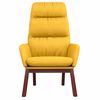 vidaXL Relaxsessel Senfgelb Stoff