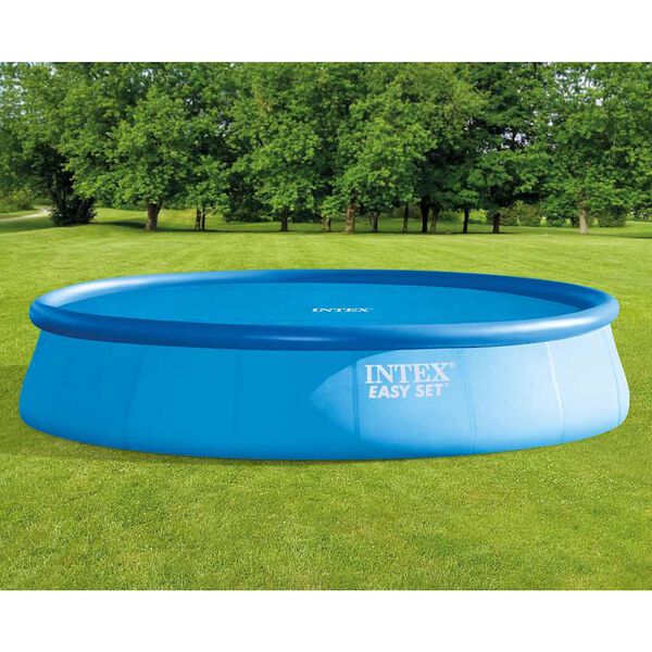 Intex Pool-Solarplane Blau 538 cm Polyethylen