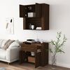 vidaXL Highboard Braun Eichen-Optik Holzwerkstoff