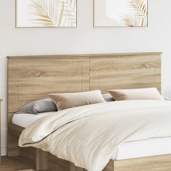 vidaXL Kopfteil Sonoma-Eiche 180 cm Holzwerkstoff