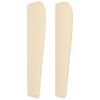vidaXL Kopfteil mit Ohren Creme 163x23x118/128 cm Stoff